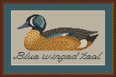 click here to view larger image of Blue Winged Teal (chart)
