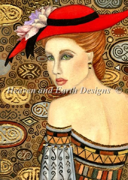 click here to view larger image of Lady InThe Red Hat 2 (chart)