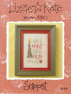 click here to view larger image of Winter ABC's - Snippet (chart)